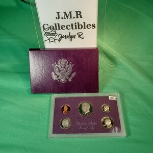 1985 S US Mint Proof Set Original Government Packaging, No COA